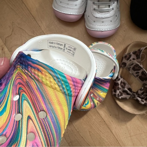 Tie dye crocs and other shoes - Picture 2 of 11